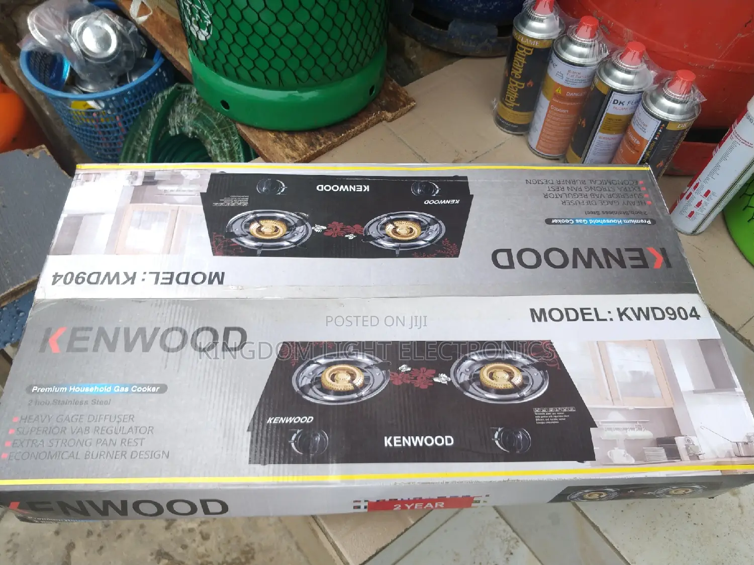 Original Kenwood Cooking Gas Stove.