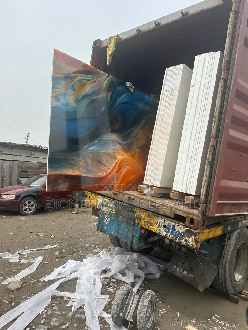 Italian Onyx Nano Wavo Quartz Marble Slab