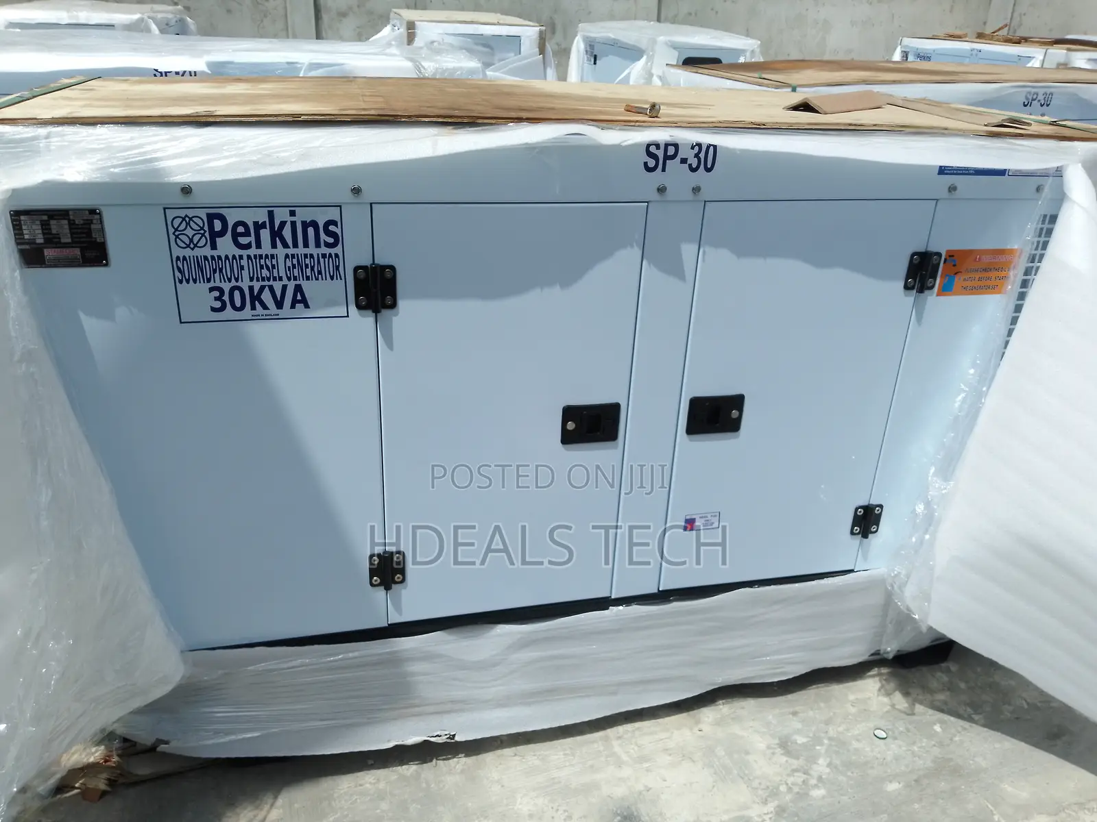 Powered 30kva Perkins DIESEL Generator.
