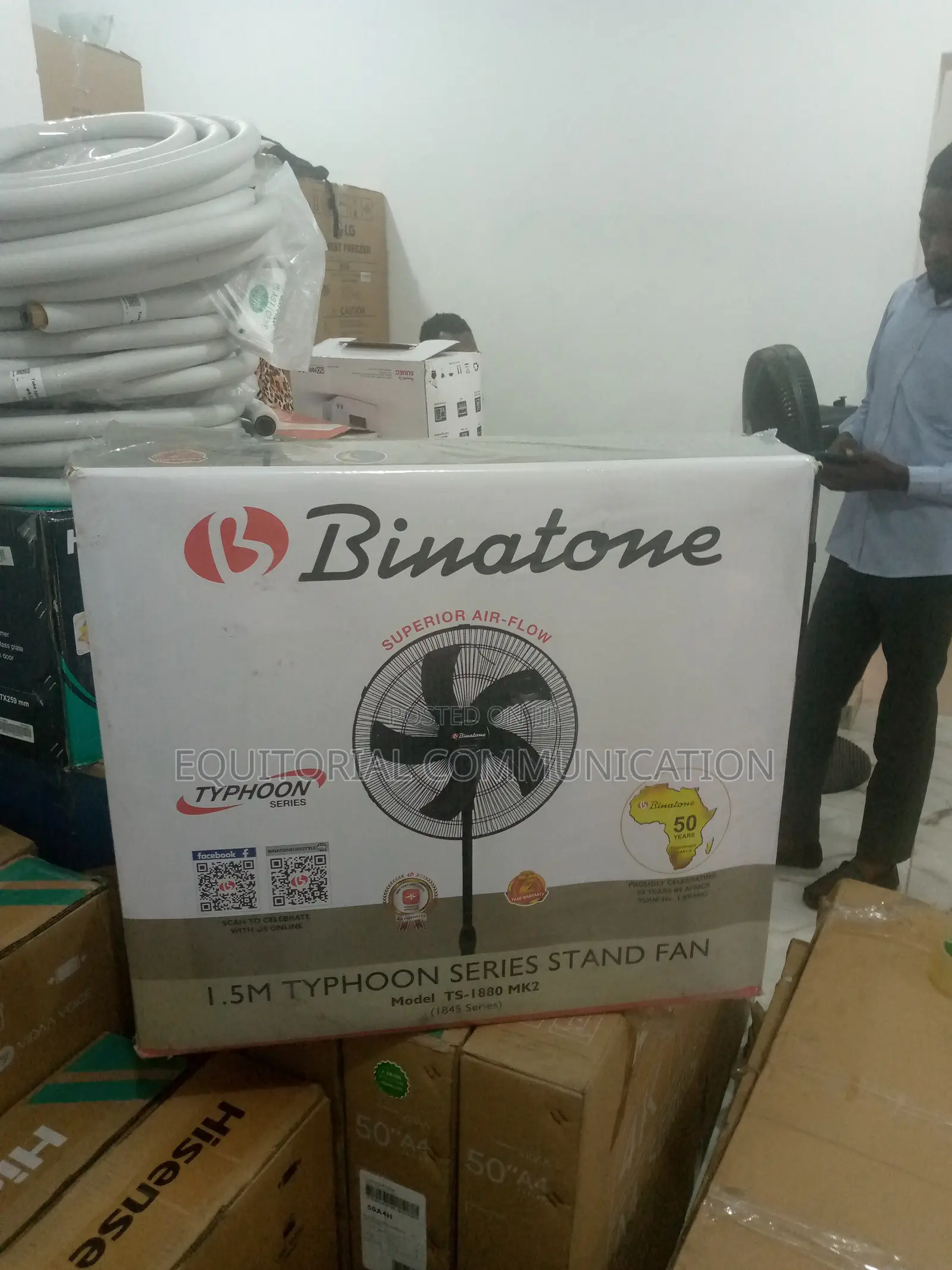 Binatone 18′′ Standing Fan TS-1880 (MK2)
