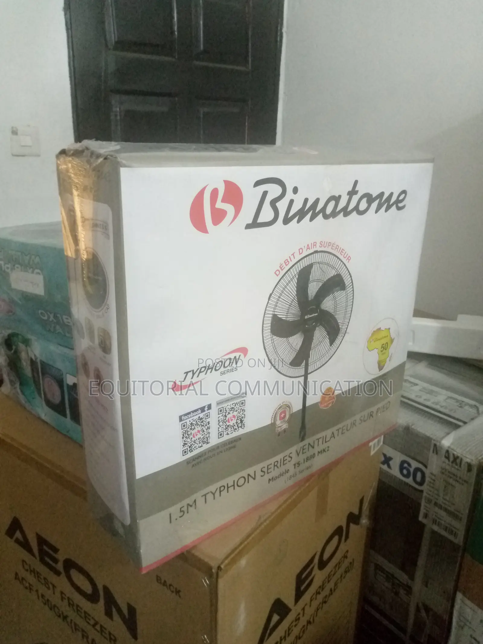 New in Binatone Standing Fan 18inches