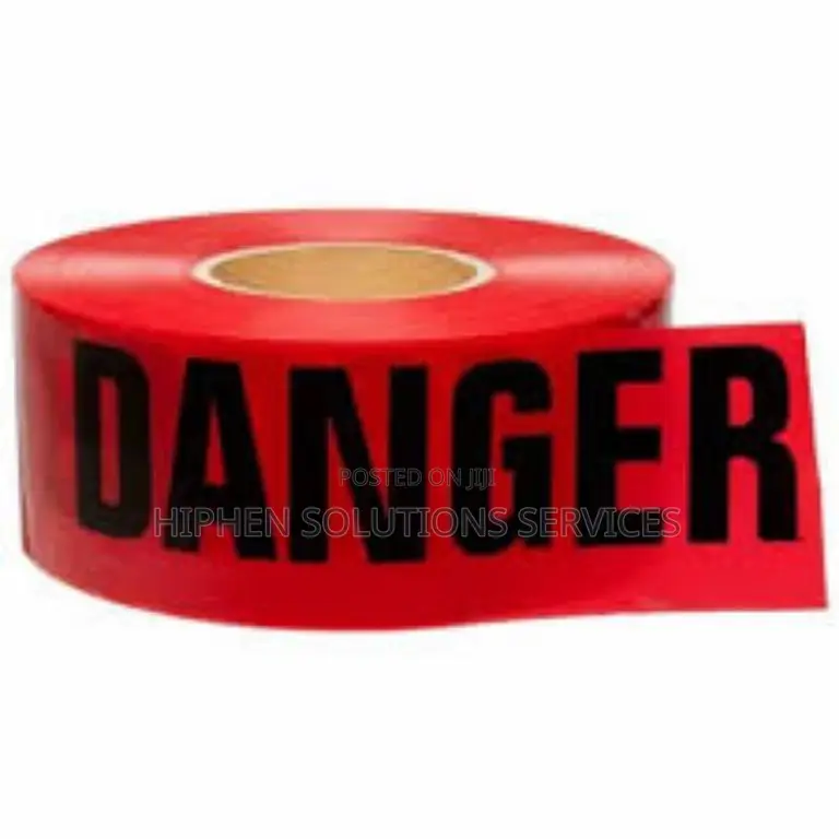 Caution Tape - 1000m - Yellow