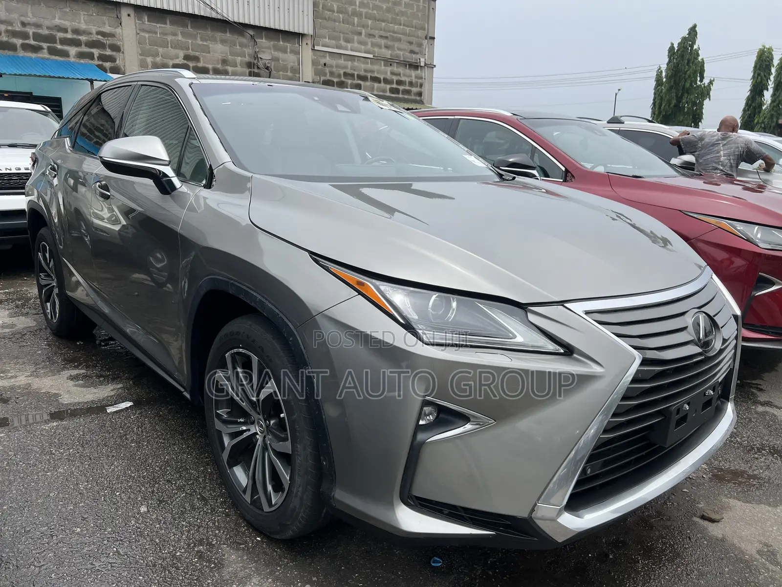 Lexus RX 350 AWD 2017 Gold