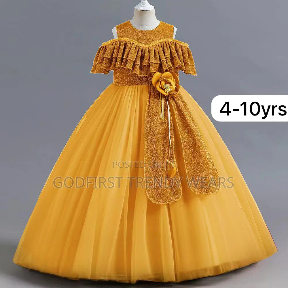 Classic Kids High Quality Ball  Gown