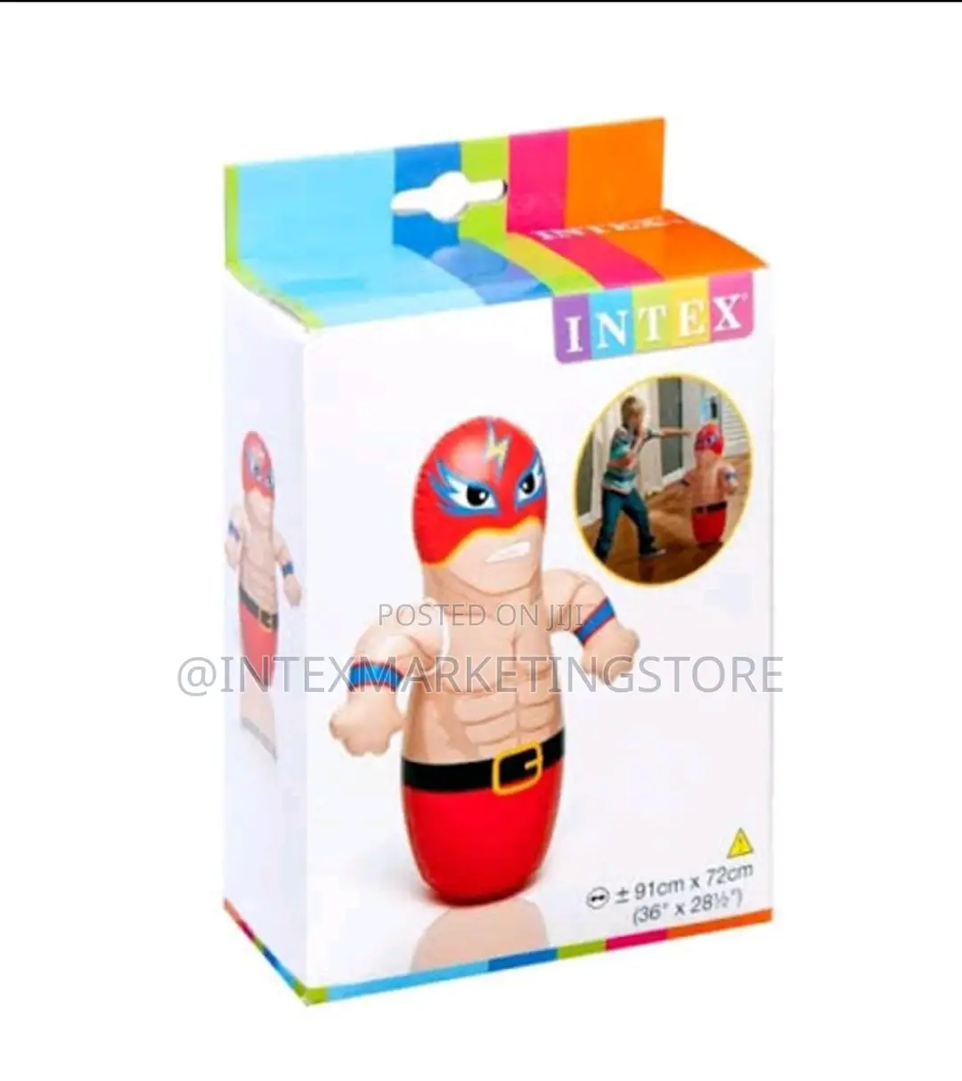 Intex 3-D Bop Punching Bags (Various Designs)