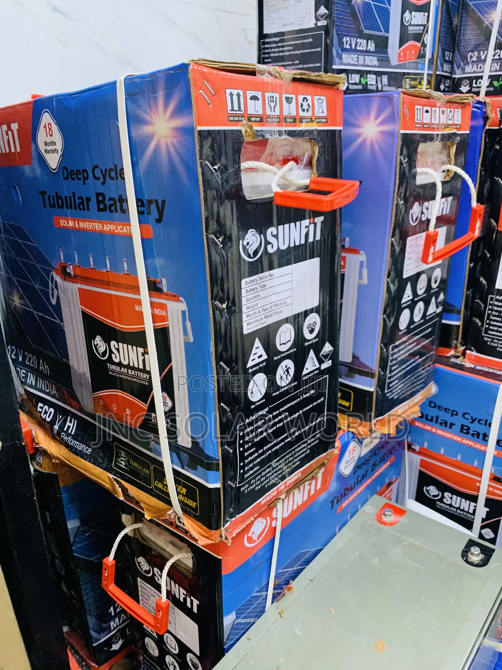 220ah/12v Sunfit Tubular Battery
