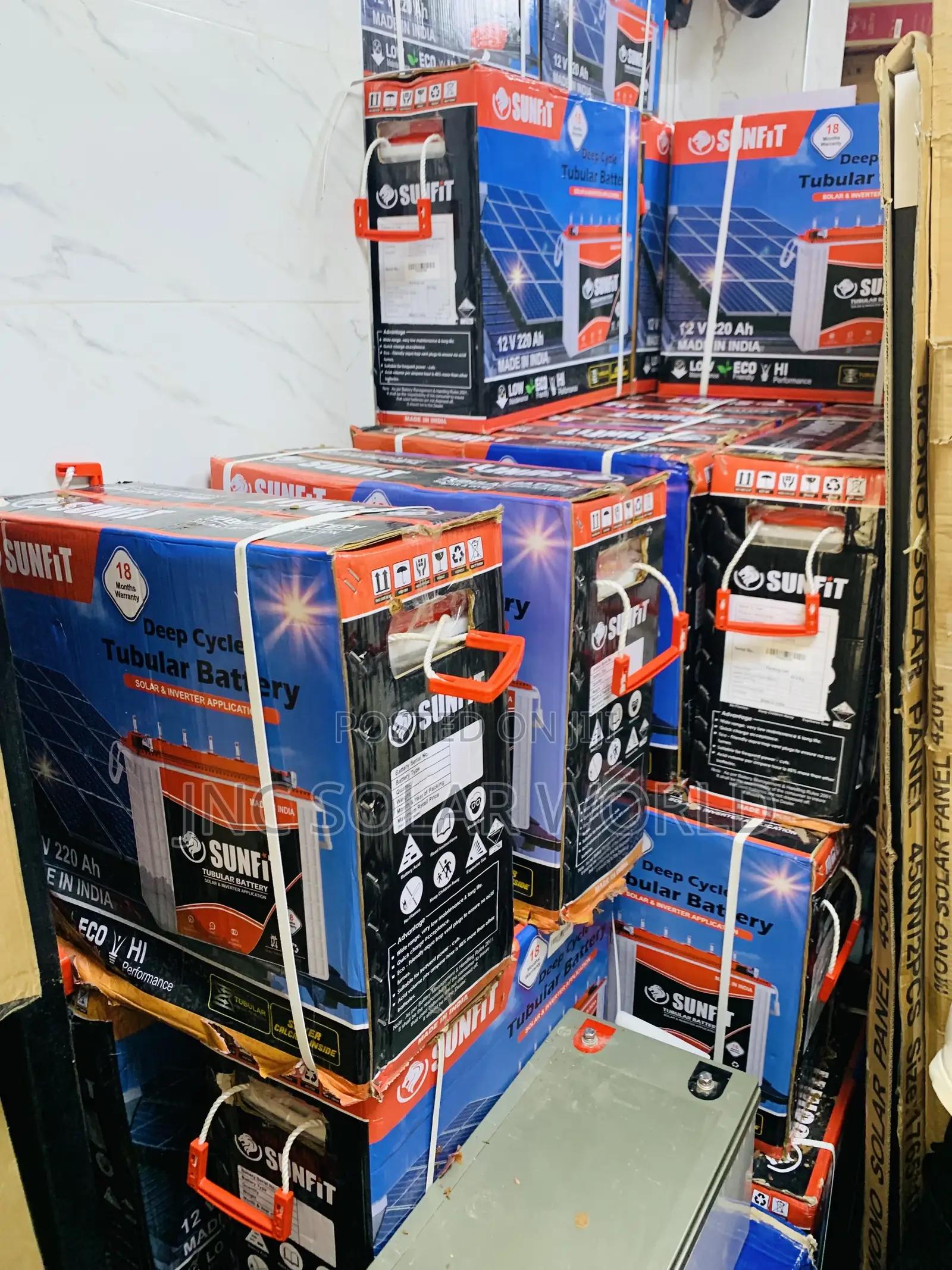 220ah/12v Sunfit Tubular Battery