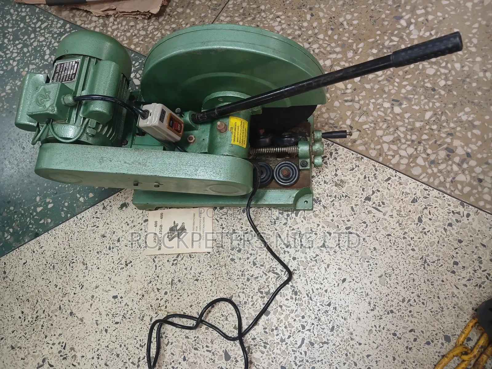 J3gb-400 High Speed Grinding Wheel Cut Off Machine