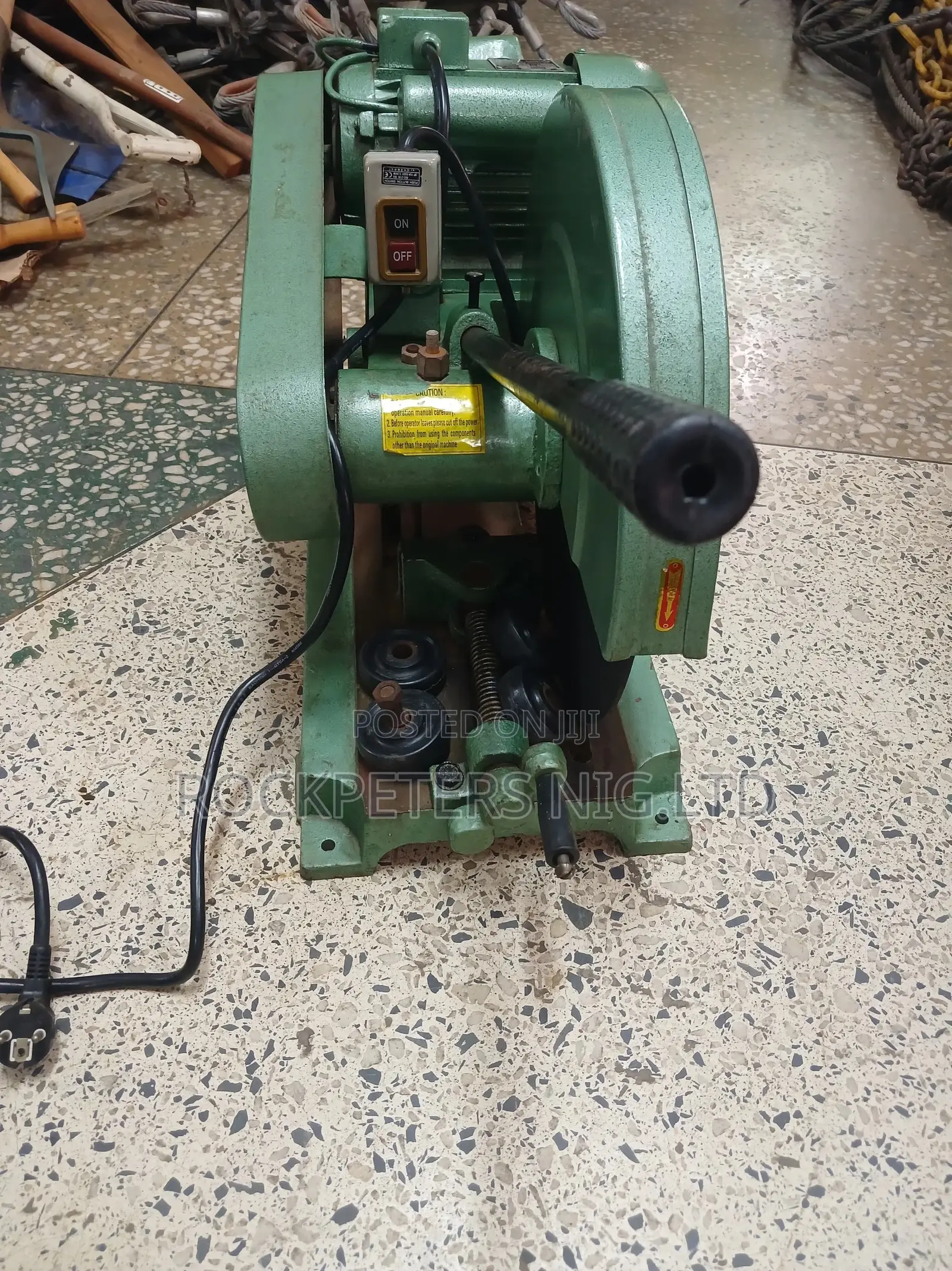 J3gb-400 High Speed Grinding Wheel Cut Off Machine