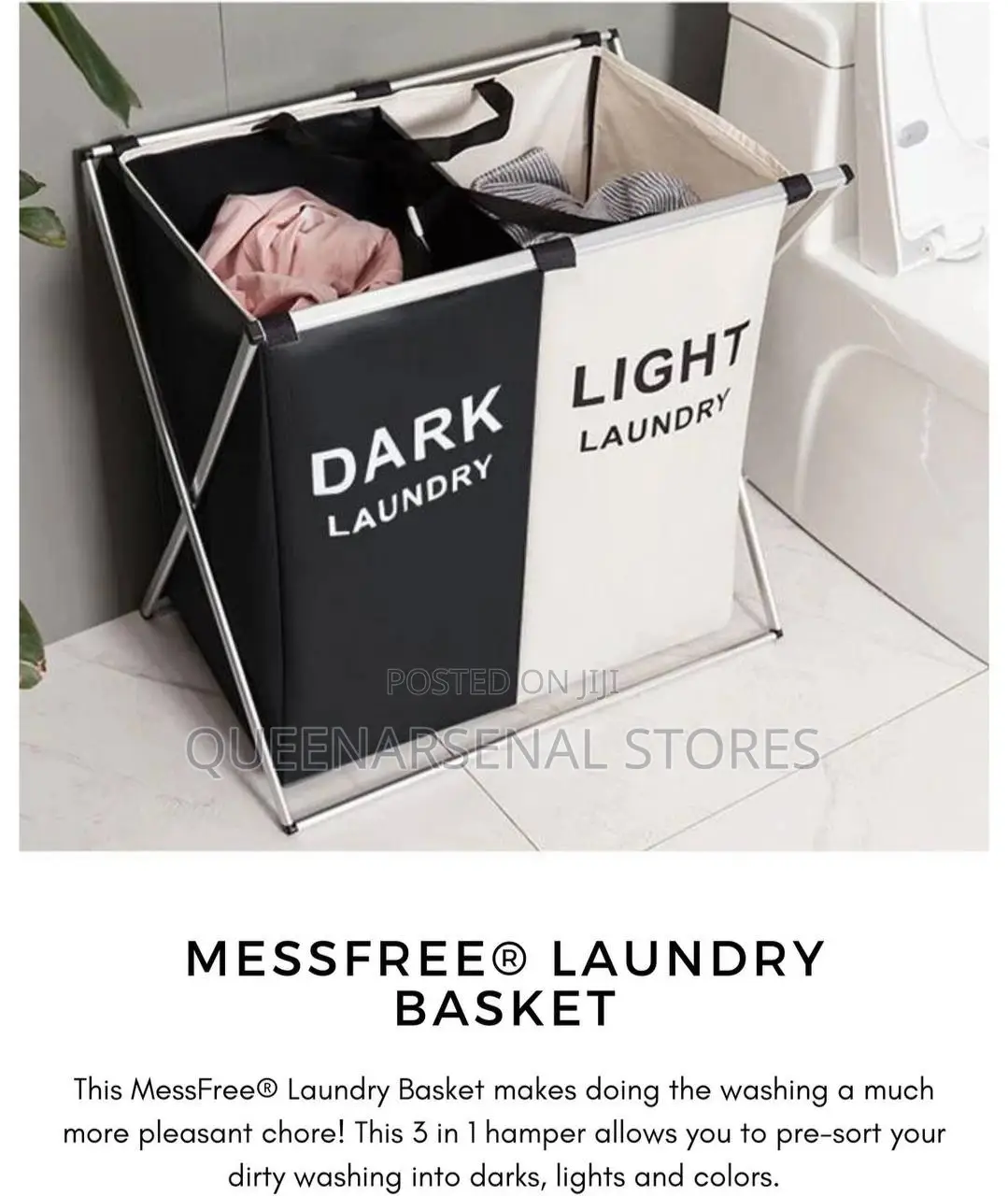 2in1 Laundry Bag
