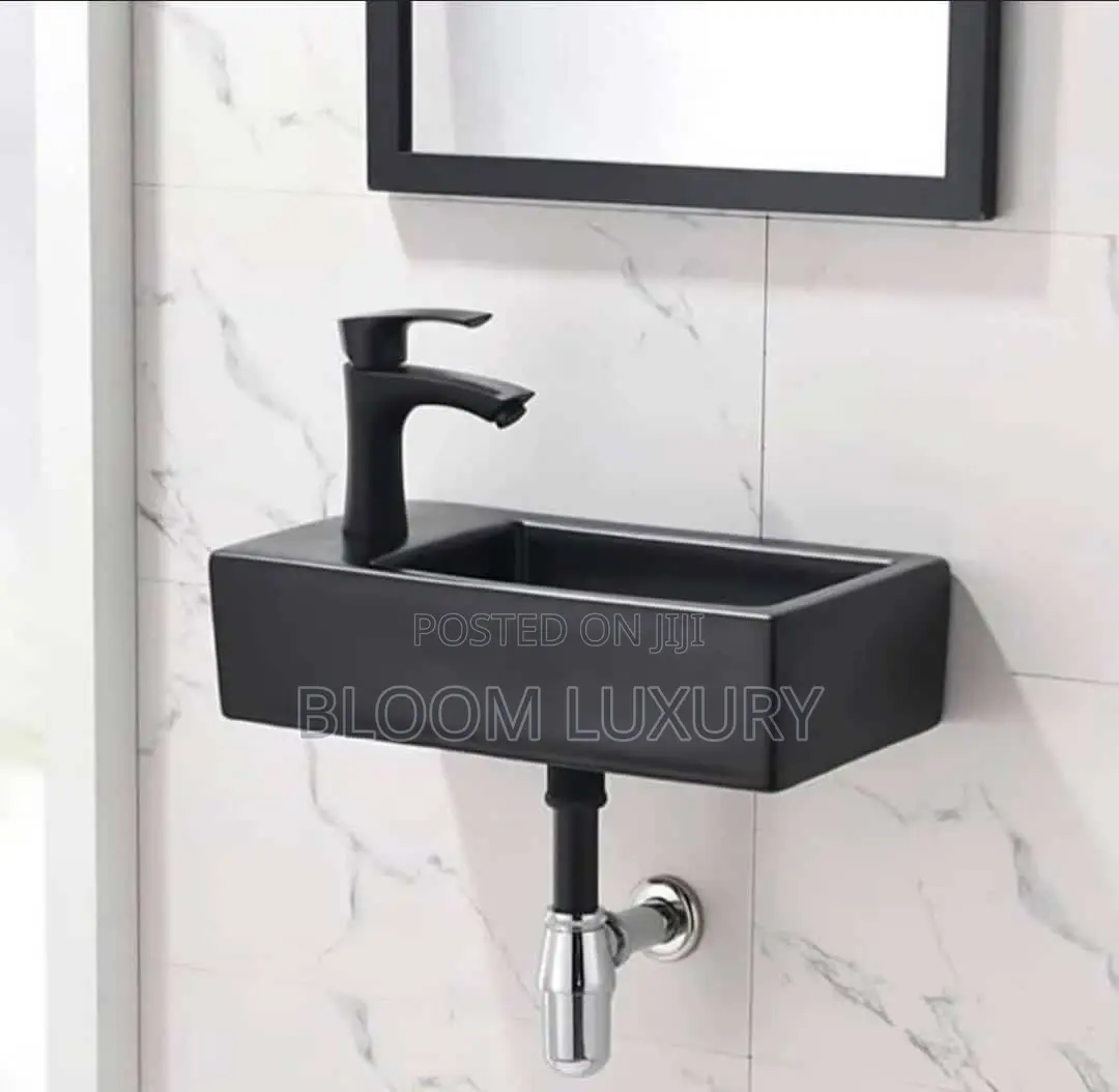 Matt Black Wash Hand Basin