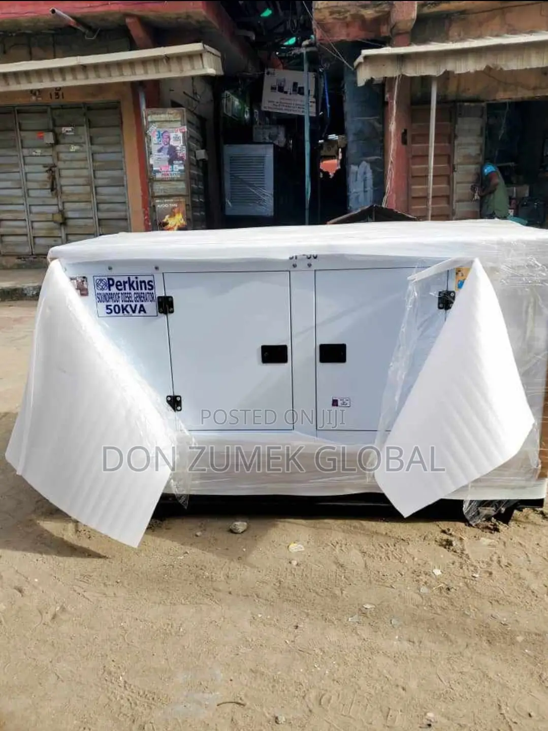 Brand New 50kva Perkins Soundproof Generator.