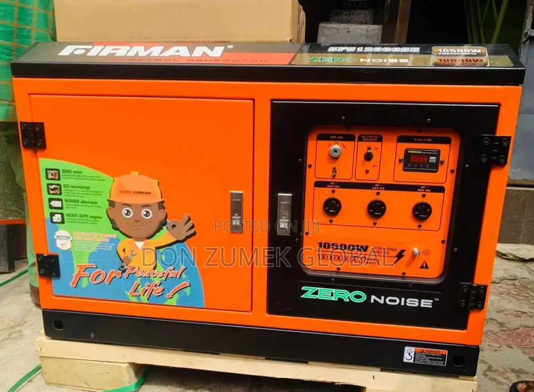 10kva Firman Low Consumption of Petrol Silent Generator
