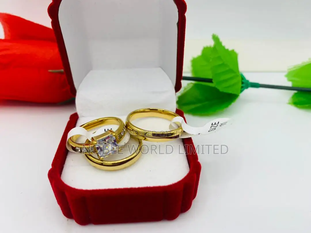 Complete Set of Proposal/Wedding Rings PKA