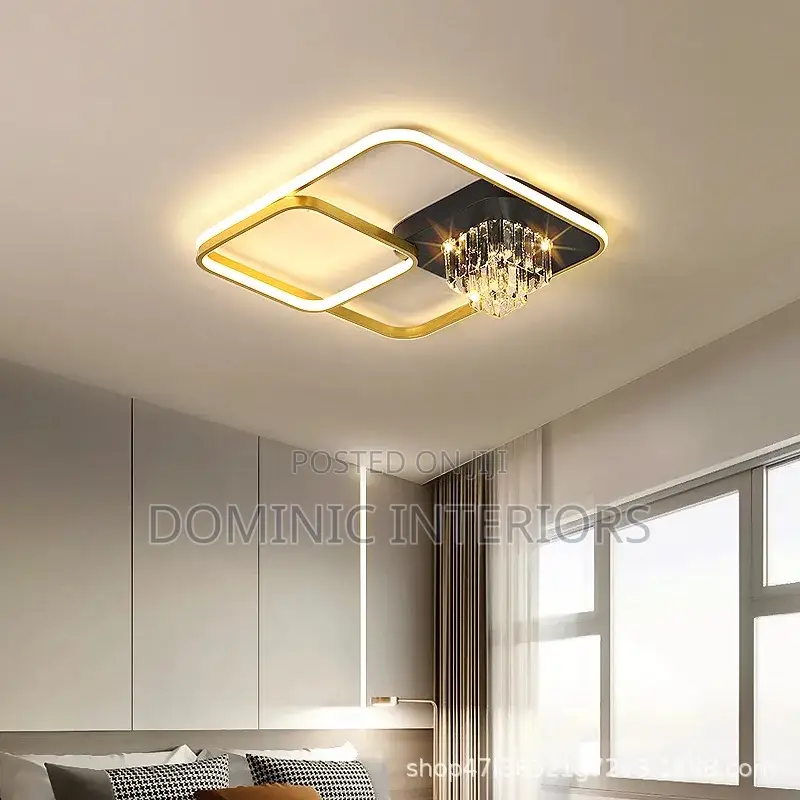Crystal Led Ceiling Lights Fixtures