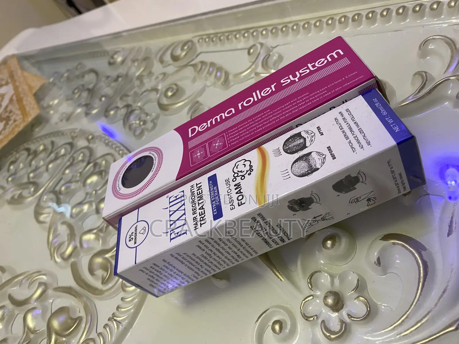 5% Fixxie Minioxidle Foam and Derma Roller