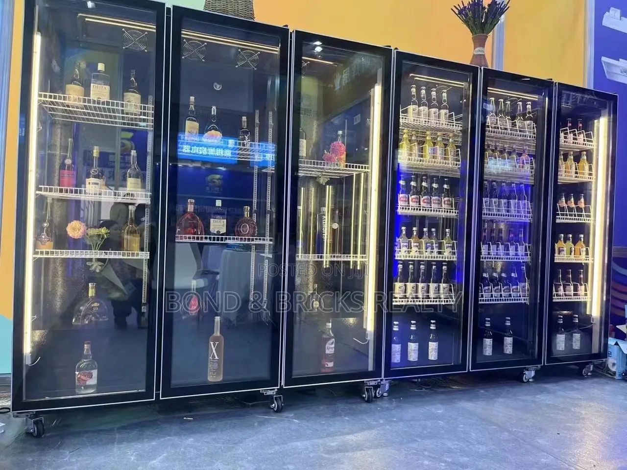 Cold Room Drink Display Chiller