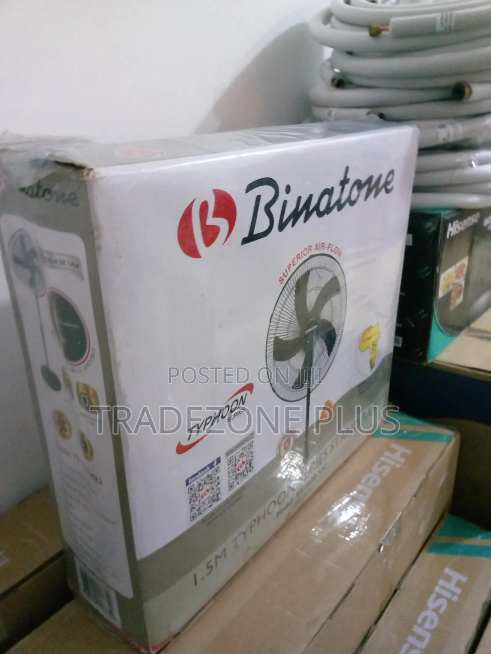 Top Selling Binatone Typhoon Standing Fan
