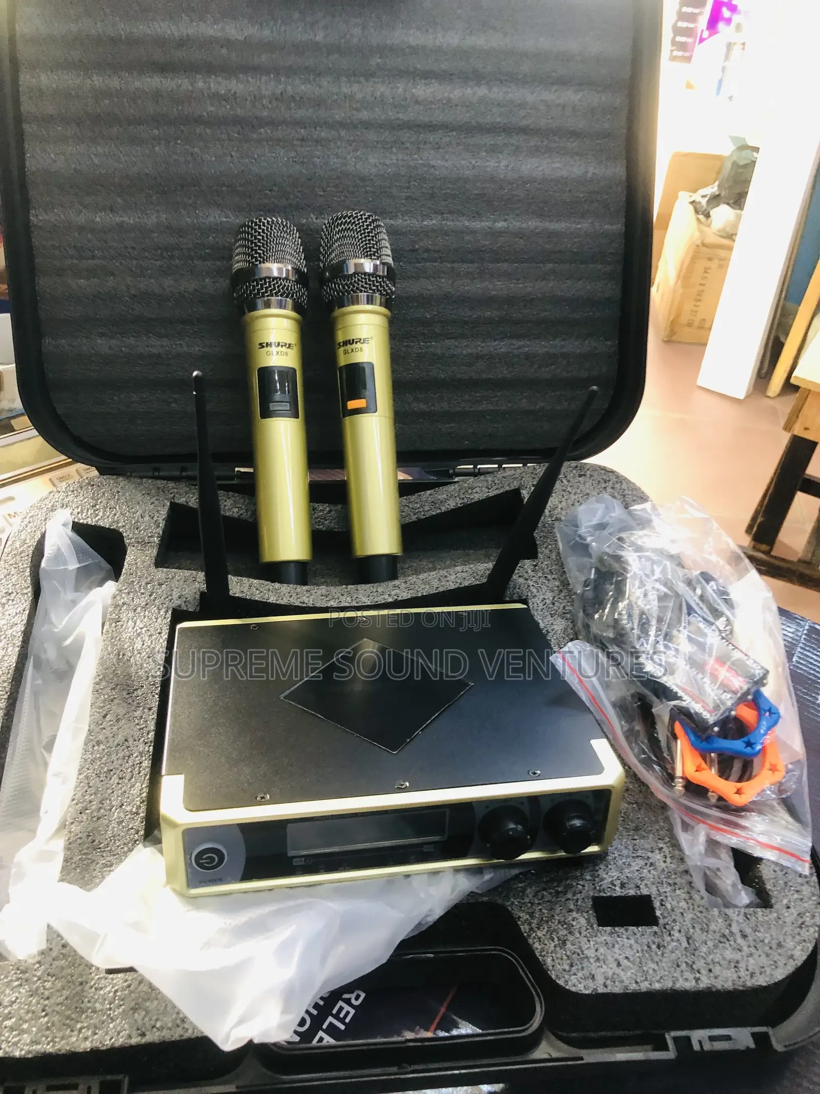 Shure Glxd4 Double Wireless Microphone