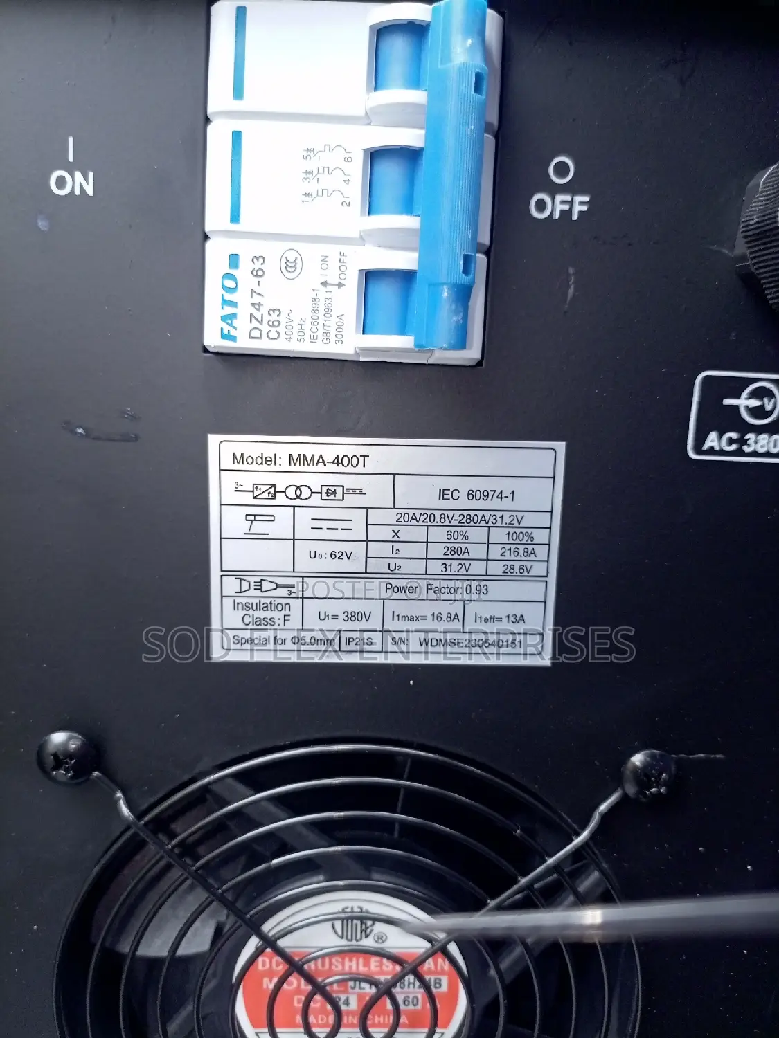 MMA 400T Maxmech Industrial Welding Machine