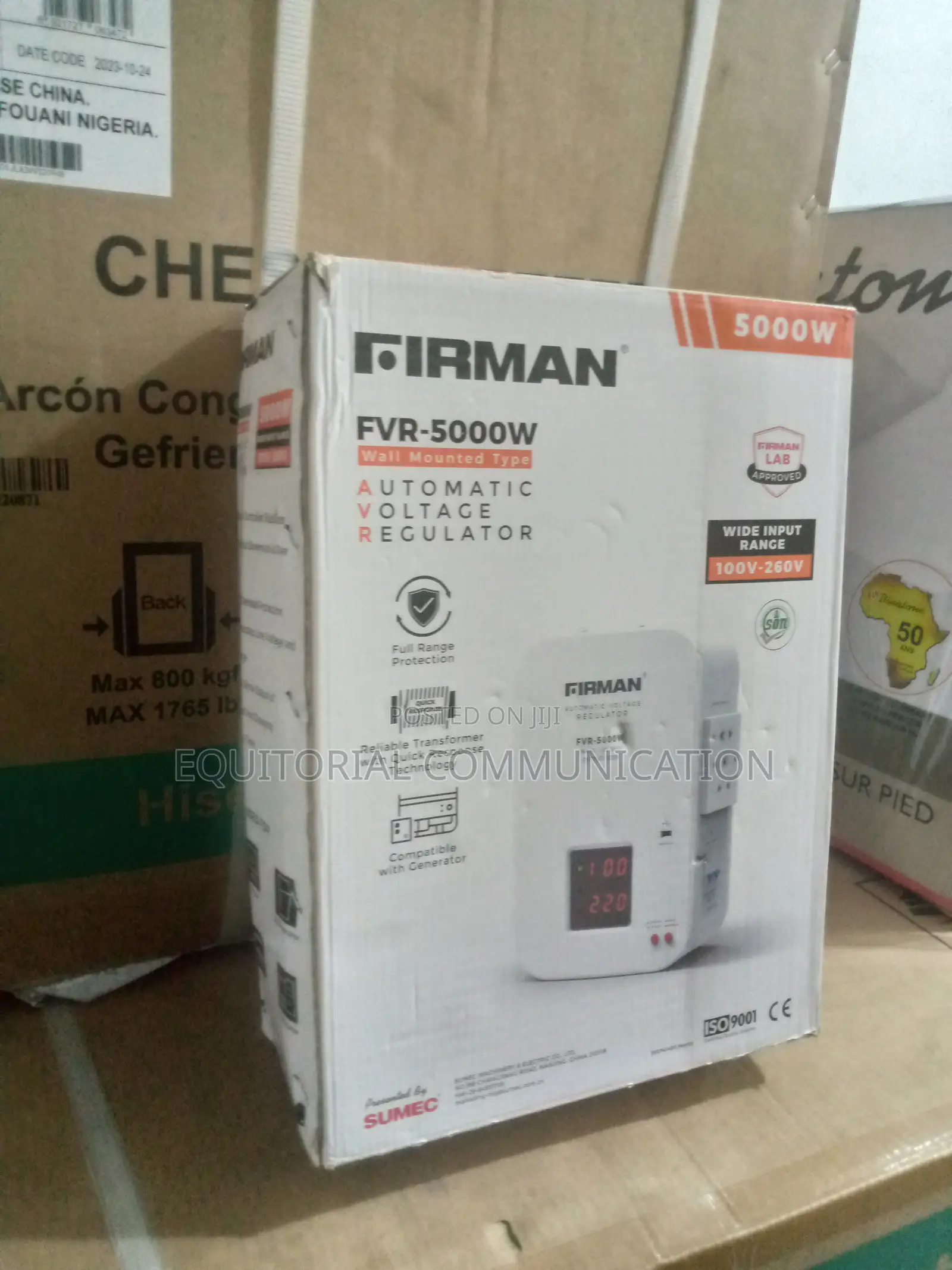 Firman Wall Mounted 5000w Automatic Voltage Digital