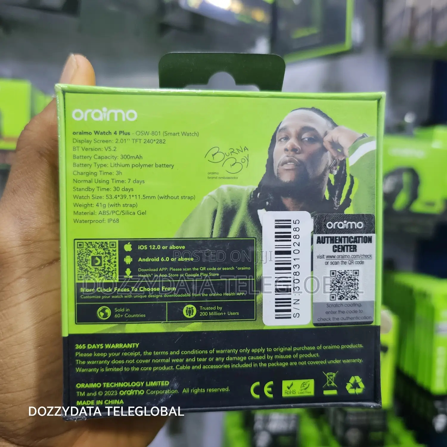 Oraimo Watch 4 Plus