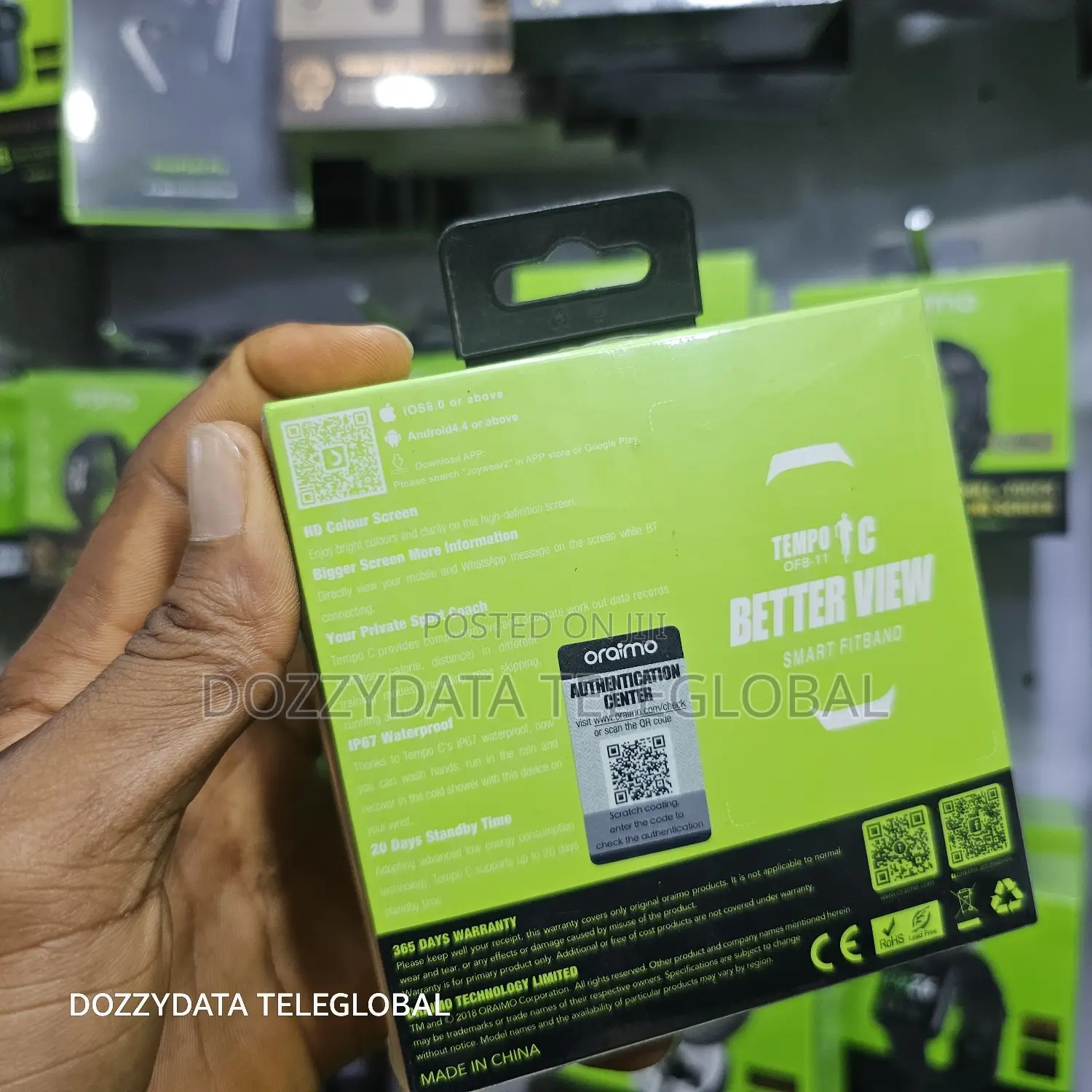 Oraimo Tempo C OFB-11 Smart Fitness Wristband