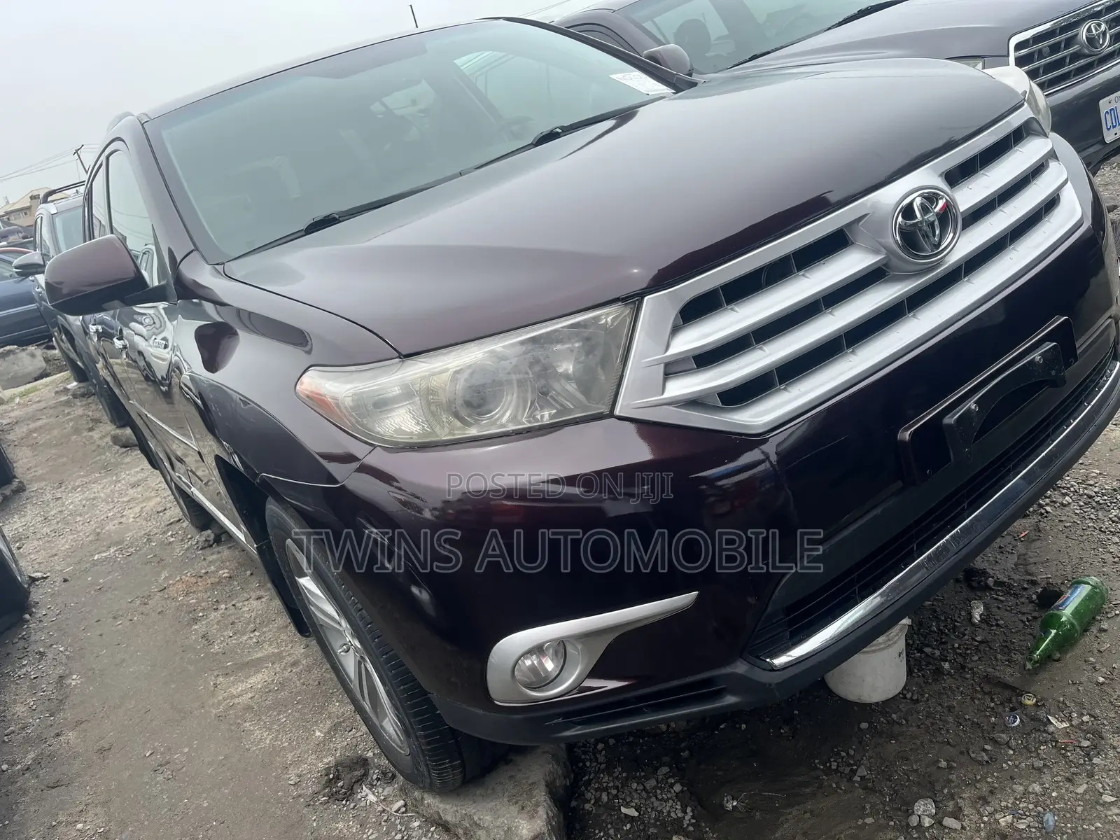 Toyota Highlander Limited 3.5l 4WD 2013 Red