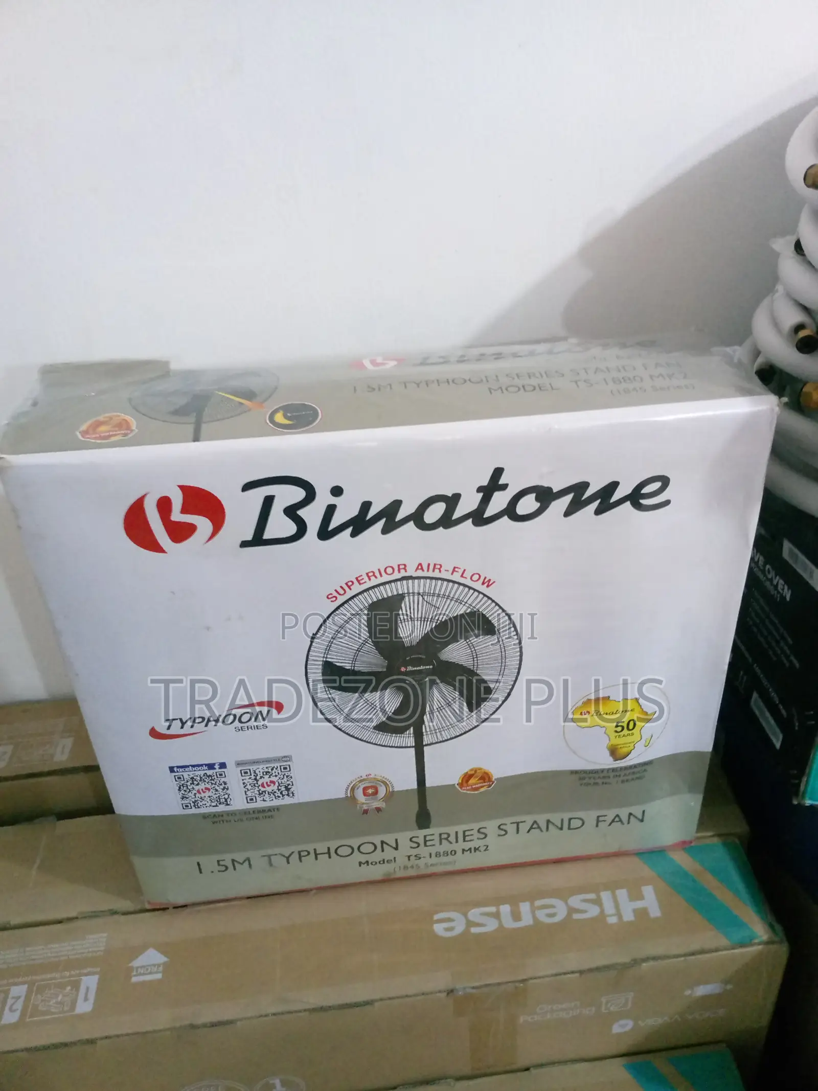 Effective 1.5M Typhoon Series Stand Fan