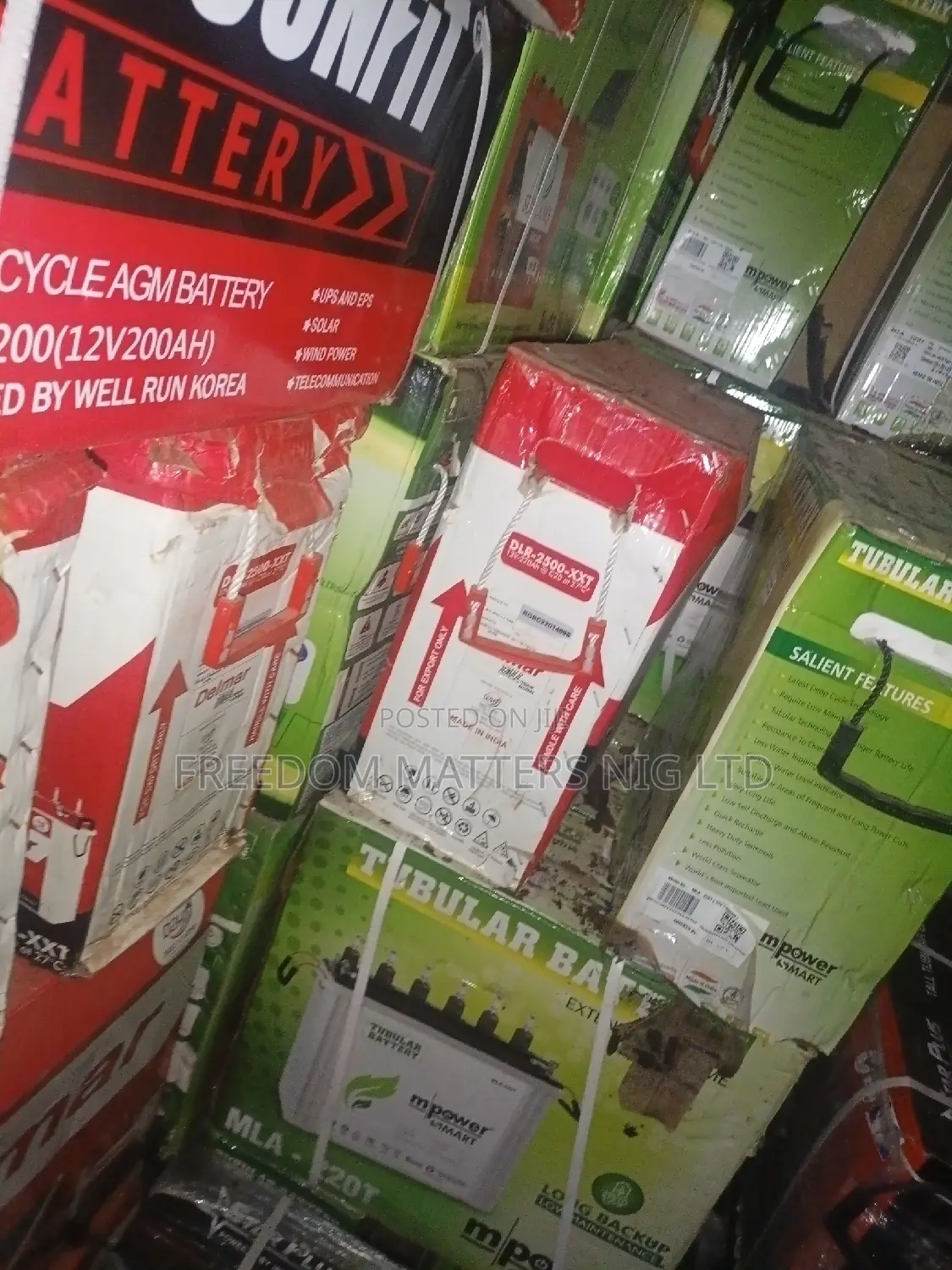 Delmar Tubular Inverter Battery S