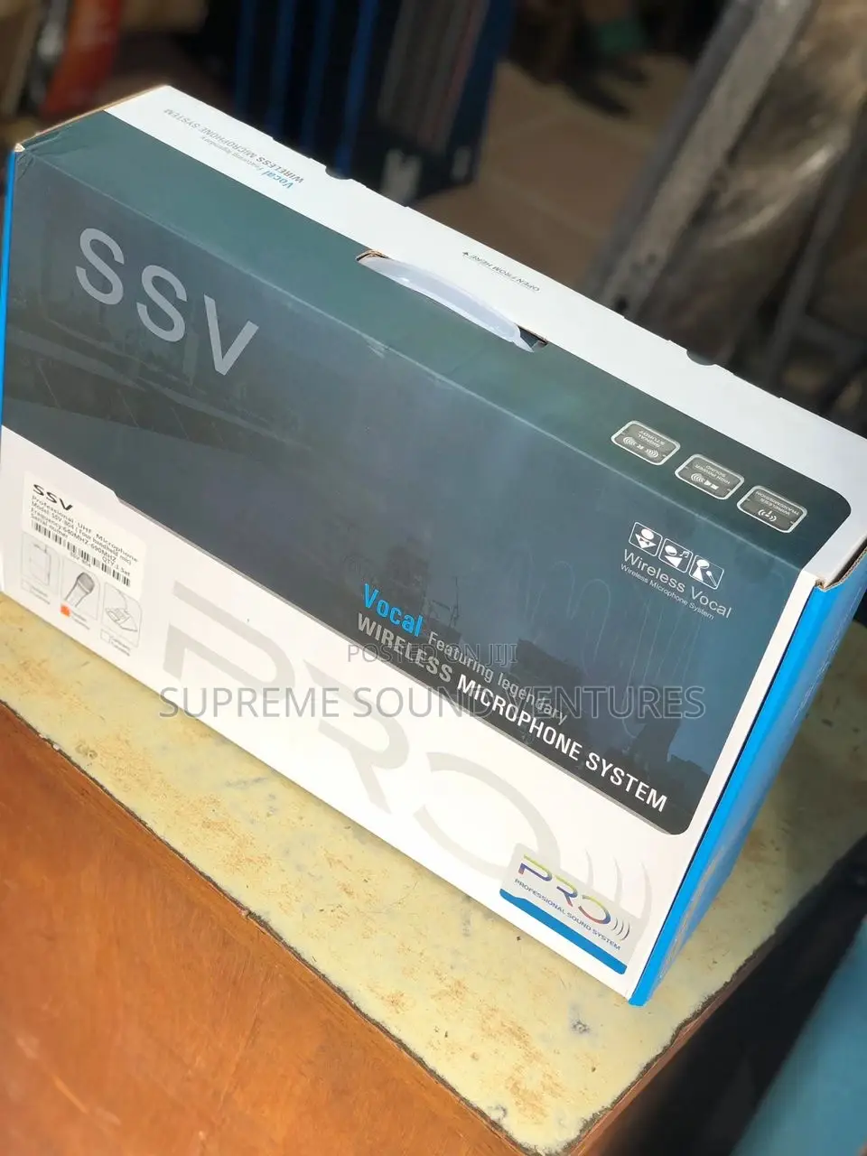 SSV 804 Handled 4 in 1 Wireless Microphone