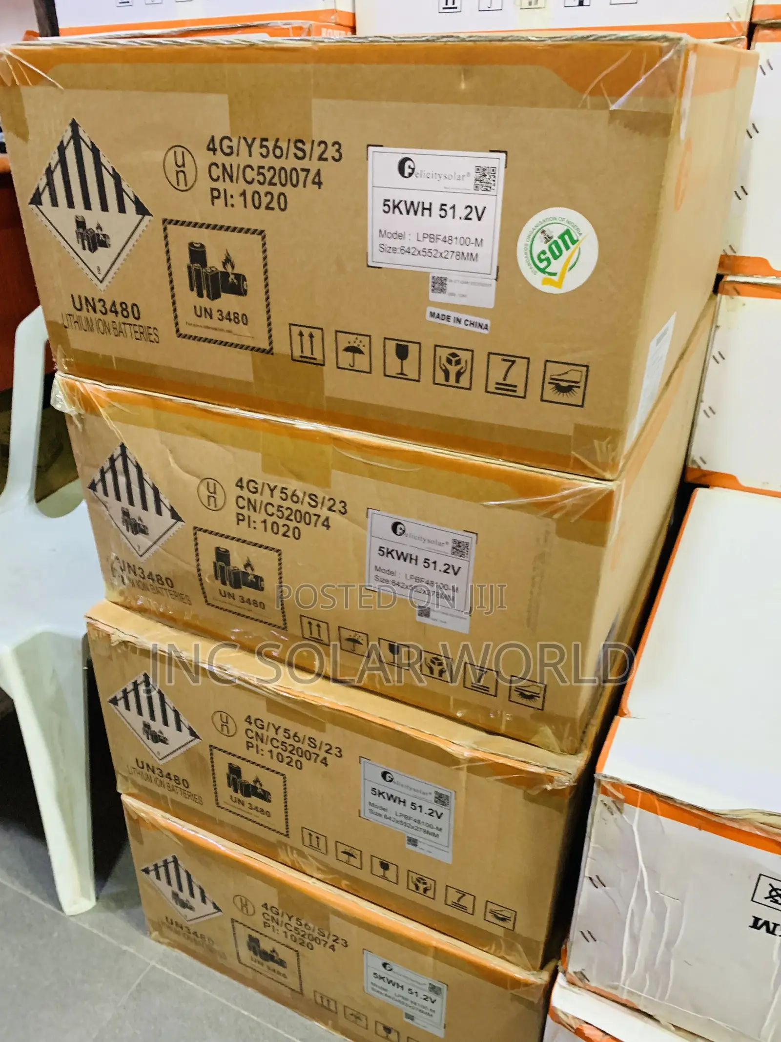 Felicity 5kwh/48v Lithium Battery