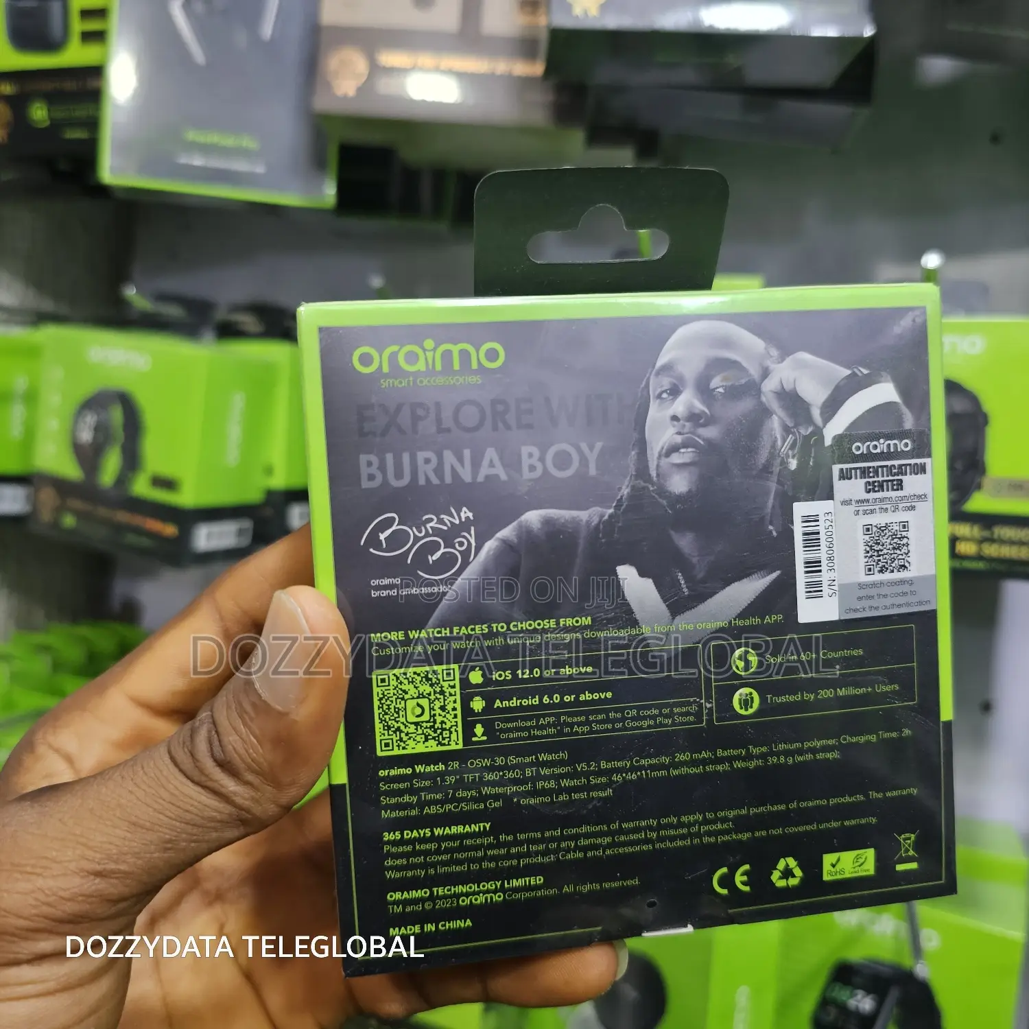 Oraimo 2R High Definition Colorful Monitor Smart Watch