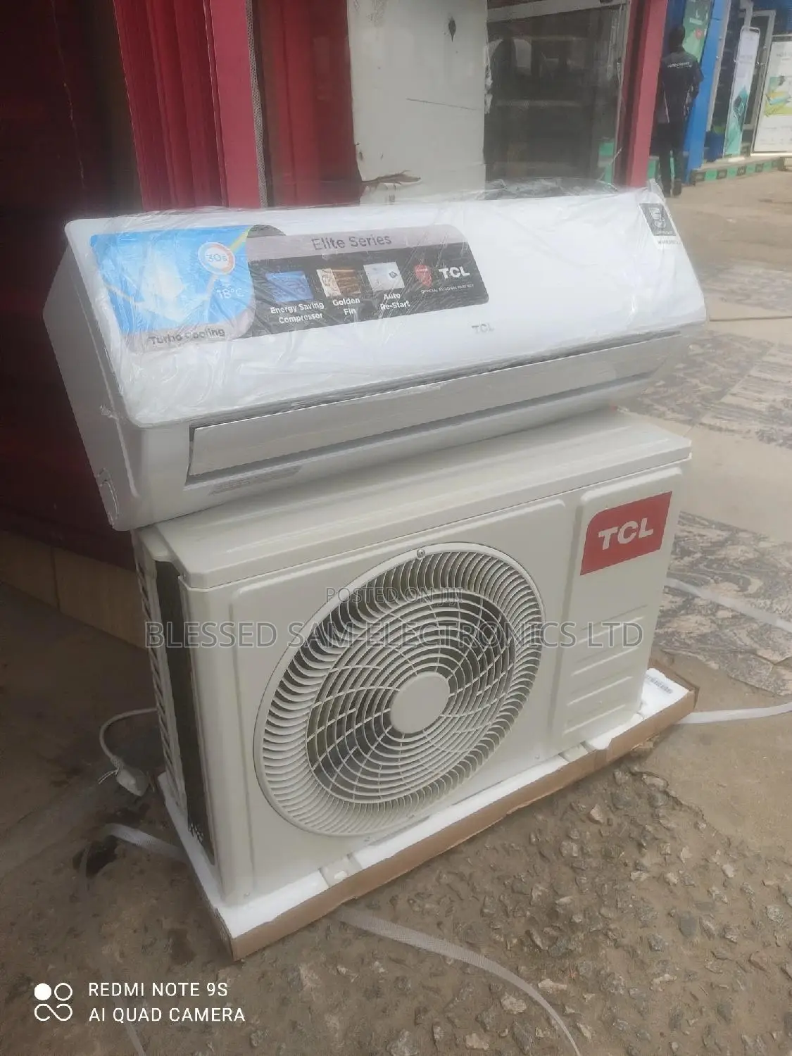 New TCL 1.5hp Air Conditioner R410gas. Copper Super Cooling