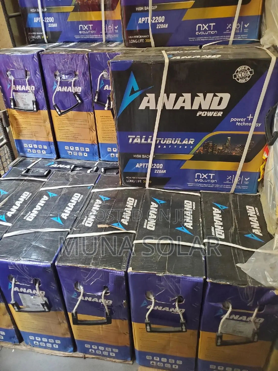 220ah 12v Anand Tubular Battery