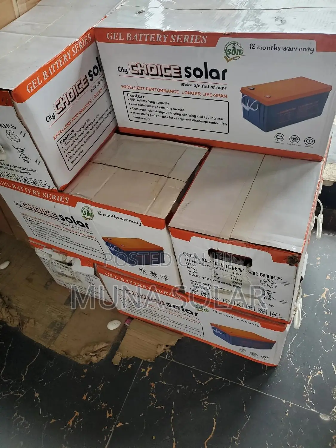 220ah 12v Choice Solar Battery