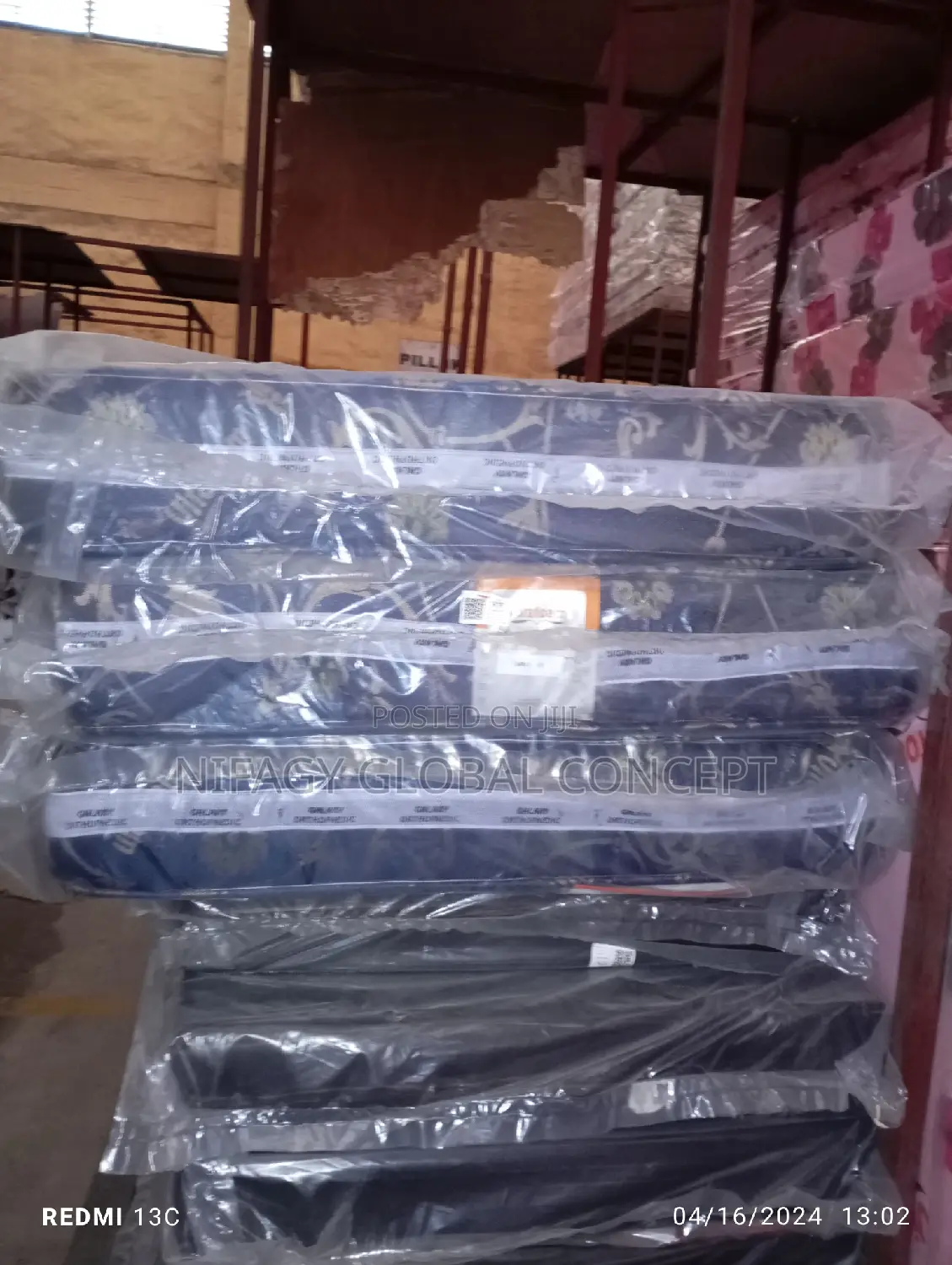 Brand New Orthopedic Mattress 6by4.5by8