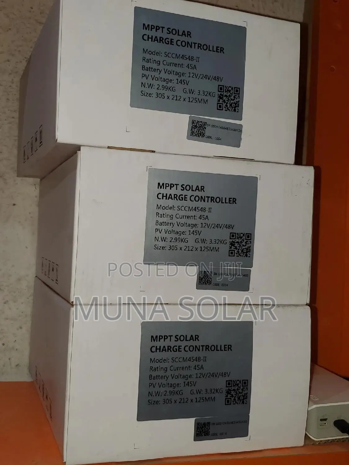 45ah 12v to 48v Felicity Charge Controller