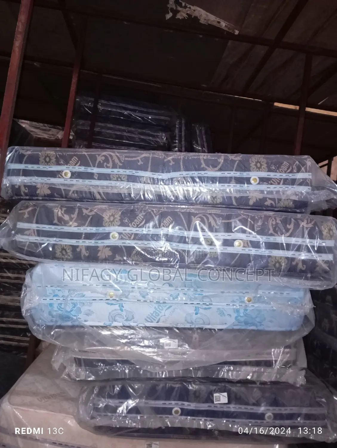 Brand New Vitafoam Spring Mattress 6by4.5by10