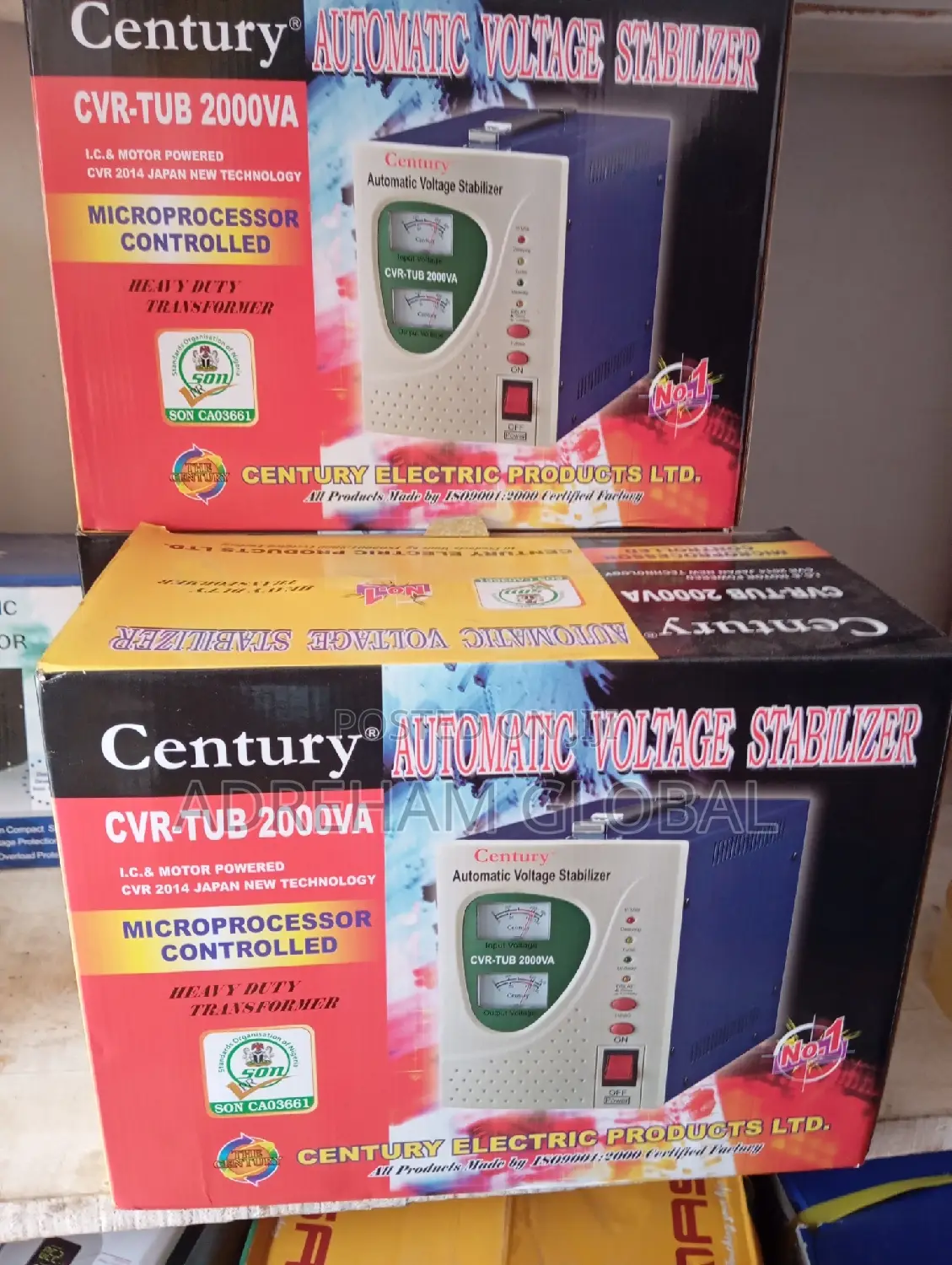 Century Automatic Voltage Stabilizer 2000va