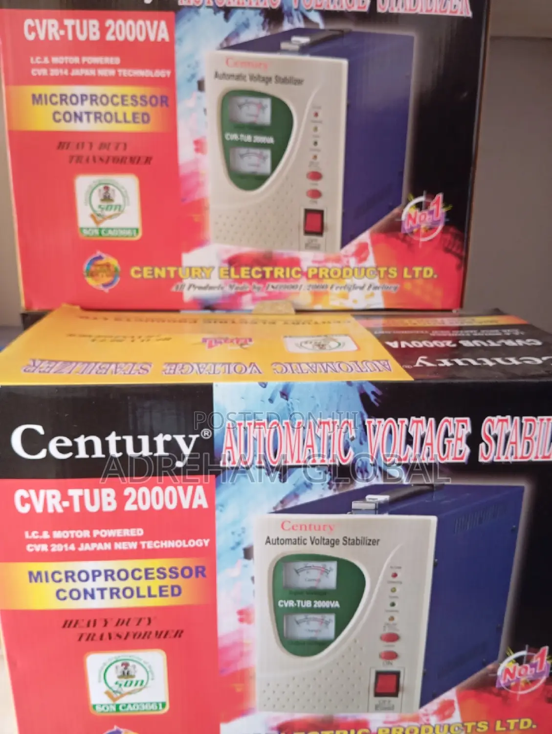 Century Automatic Voltage Stabilizer 2000va