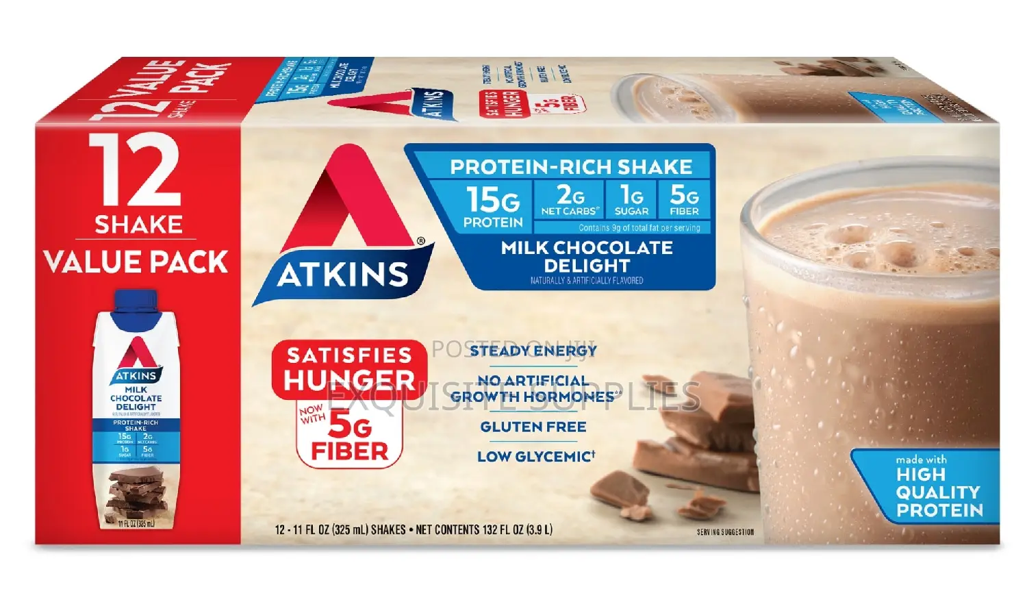 Atkins Protein Shake Pack of 15