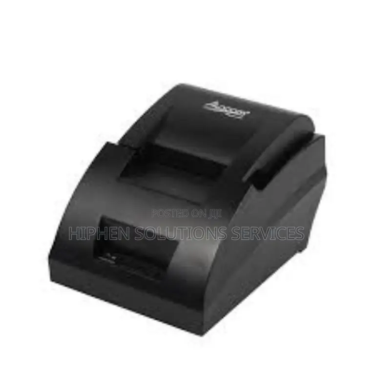 Portable Supermarket POS Cashier Payment Receipt Barcode
