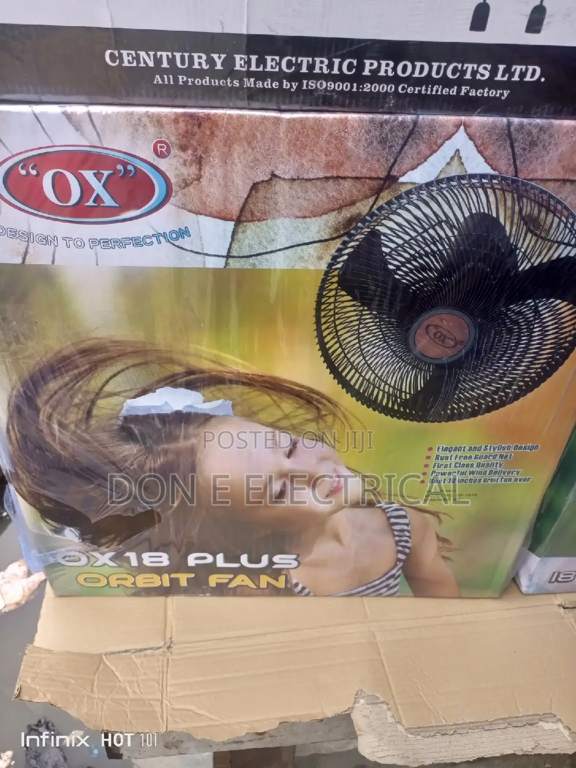 18inches Wall Fan Ox