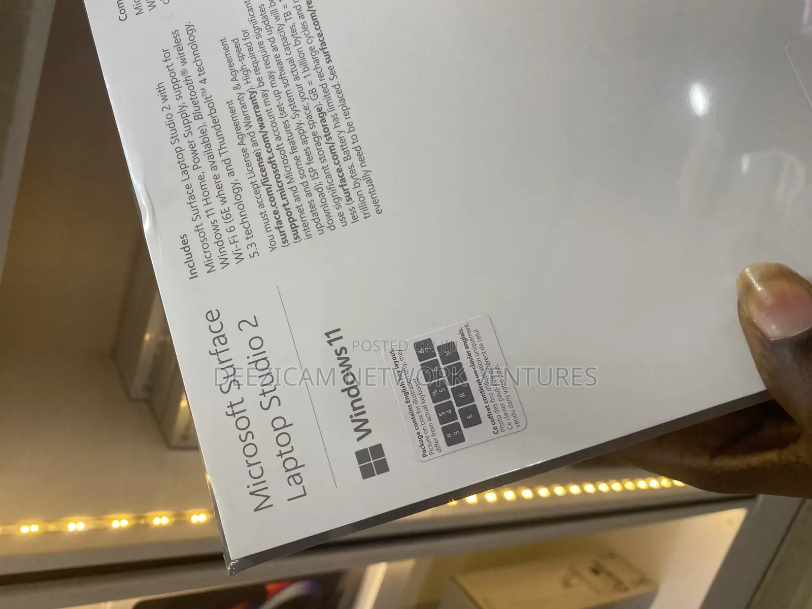 New Laptop Microsoft Surface Laptop Studio 2 64GB Intel Core I7 SSD 2T