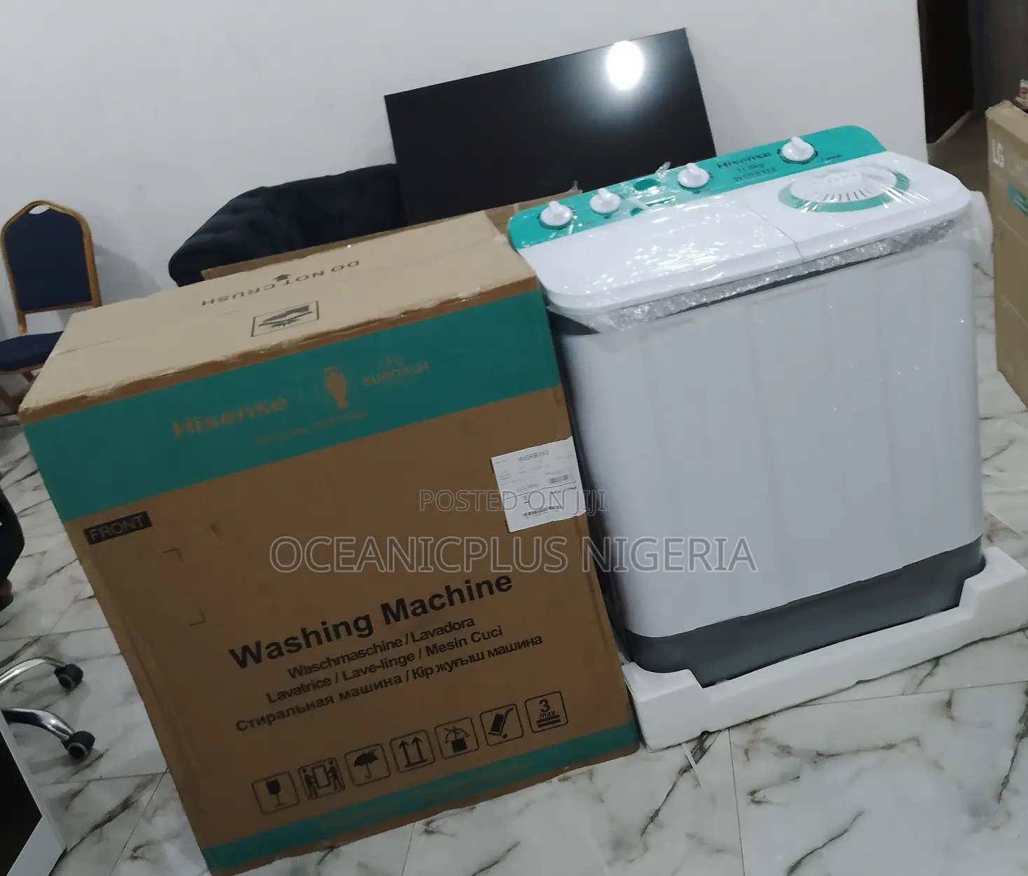 Brand New Hisense Wsqb753w Washing Machine