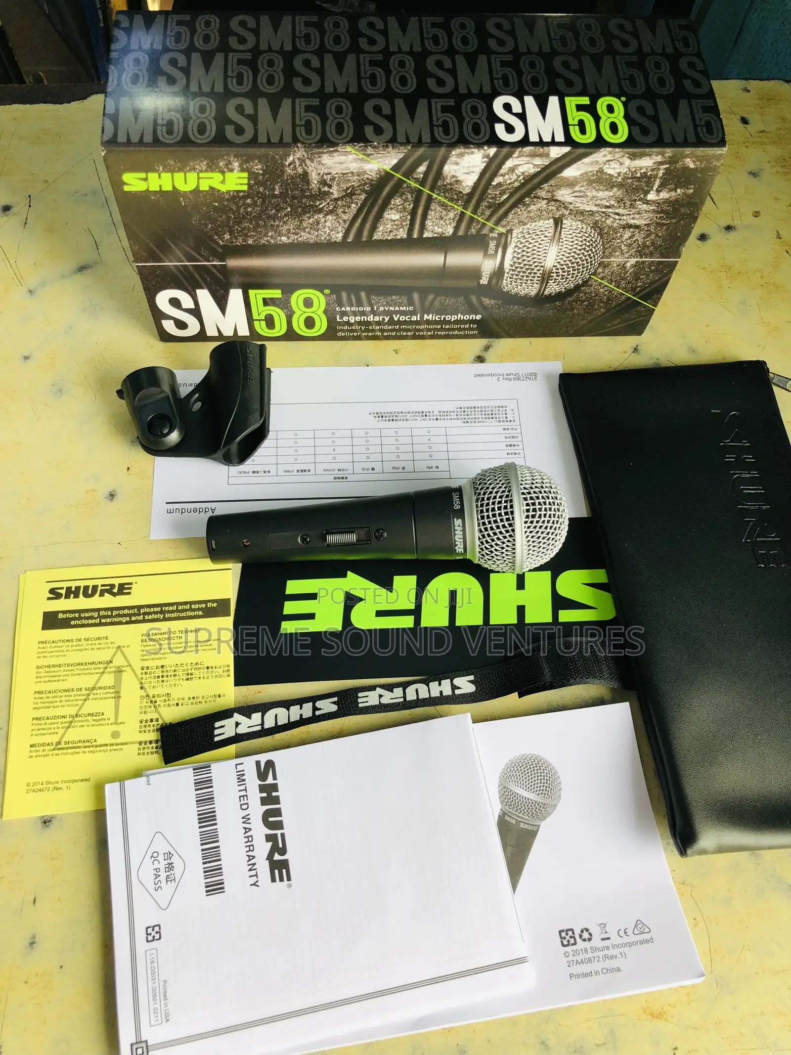 SM58 Cord Microphone