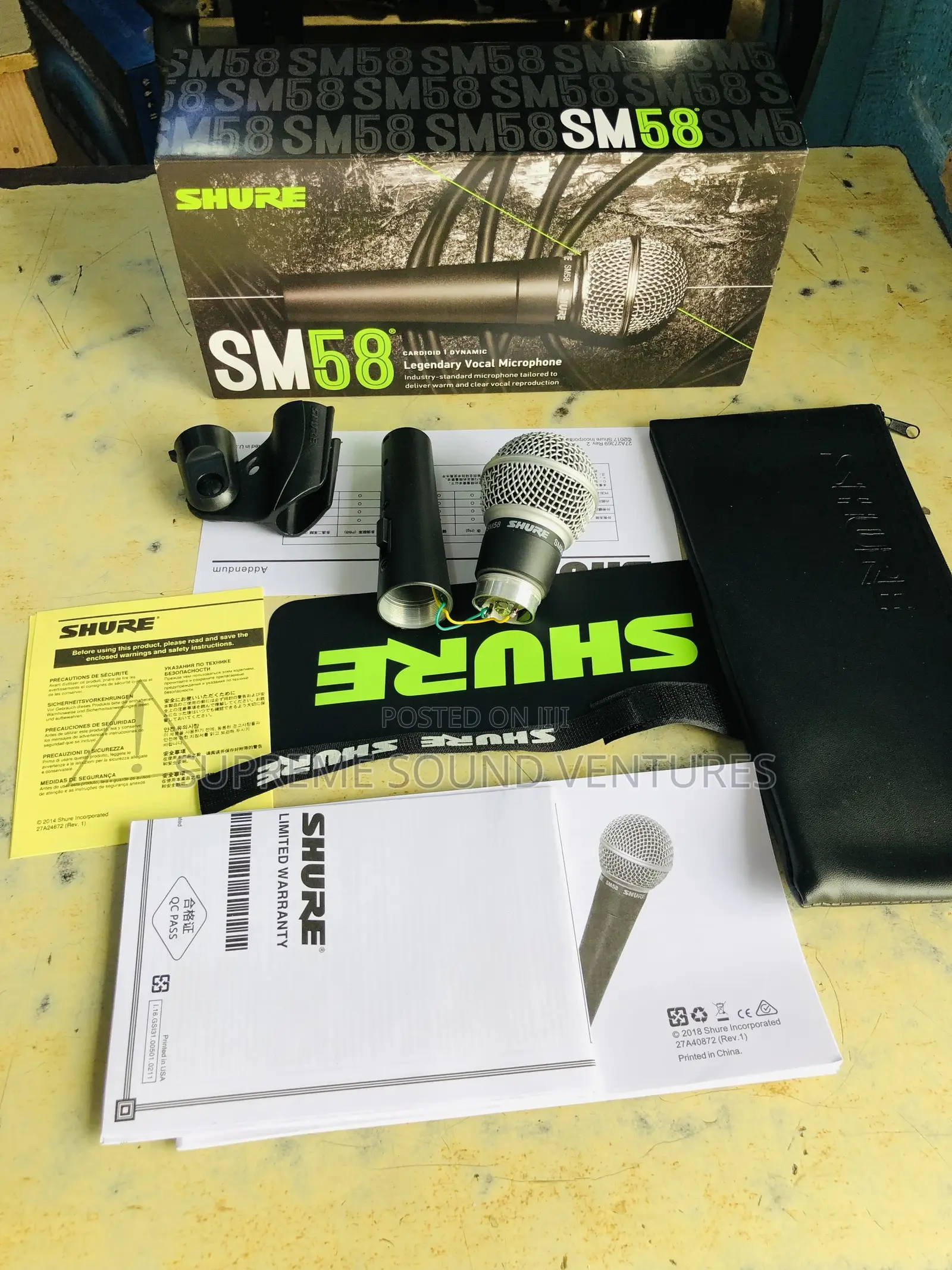 SM58 Cord Microphone