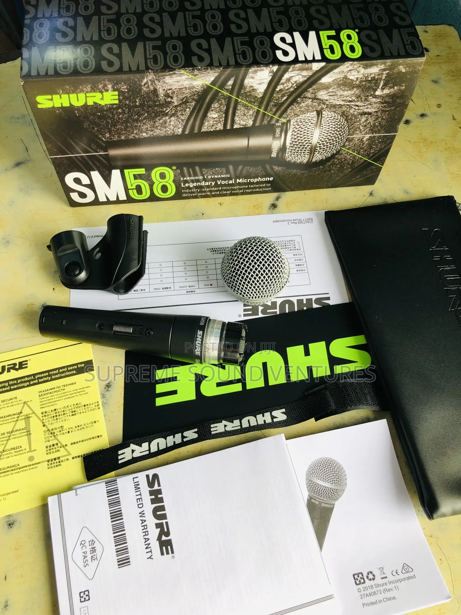 SM58 Cord Microphone