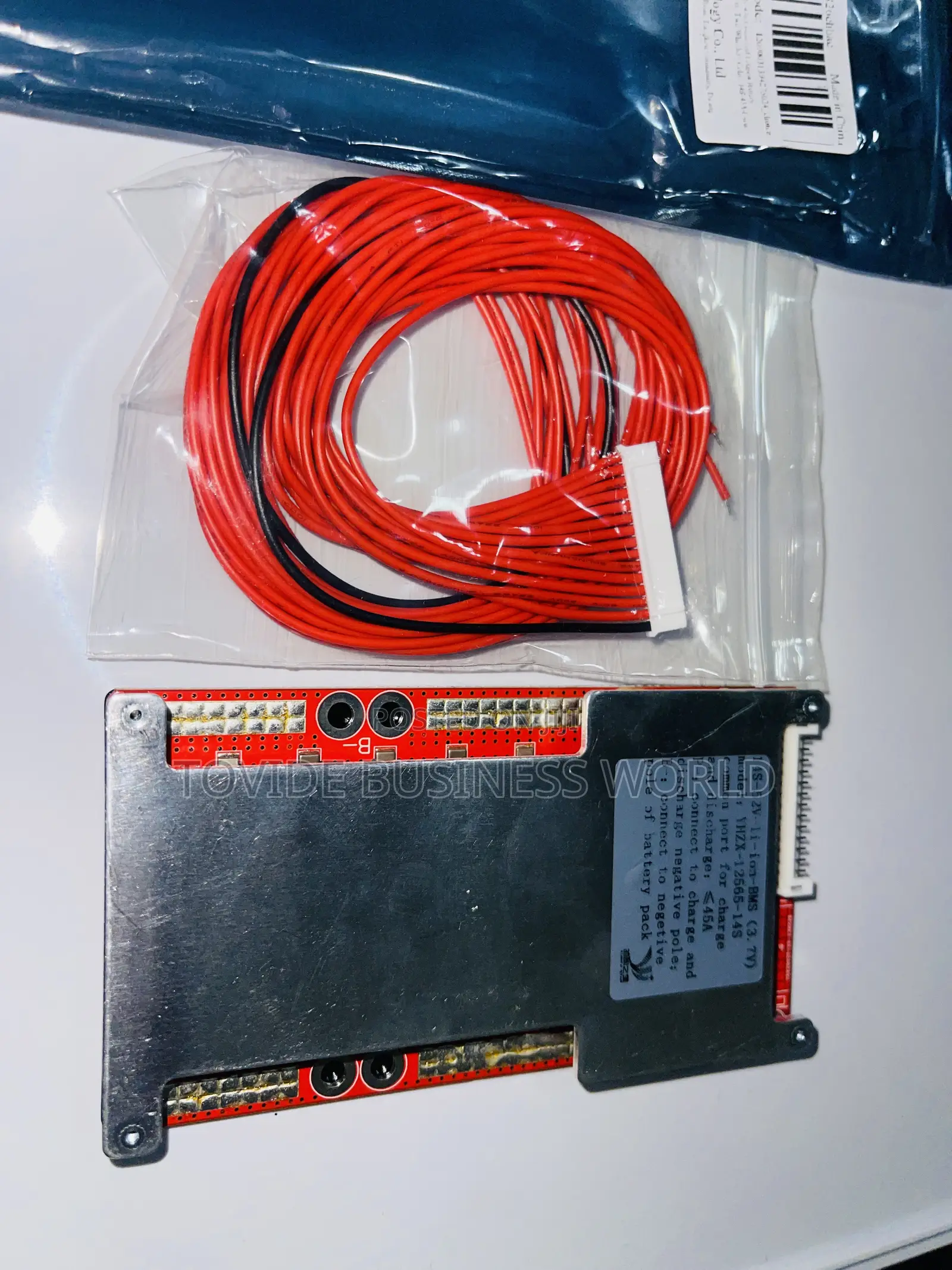 14S 45A Lithium Ion BMS Protection Board With Balancer